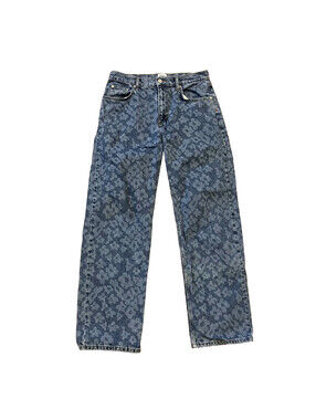 BDG Urban Outfitters Jeans Men 32x32 Blue Floral Skate Fit Denim Pants